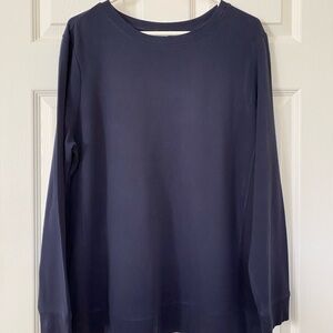 Chico's Zenergy Navy Sweatshirt